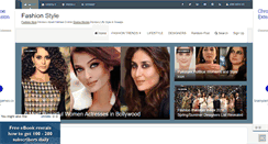 Desktop Screenshot of fashionstylepk.com