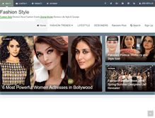 Tablet Screenshot of fashionstylepk.com